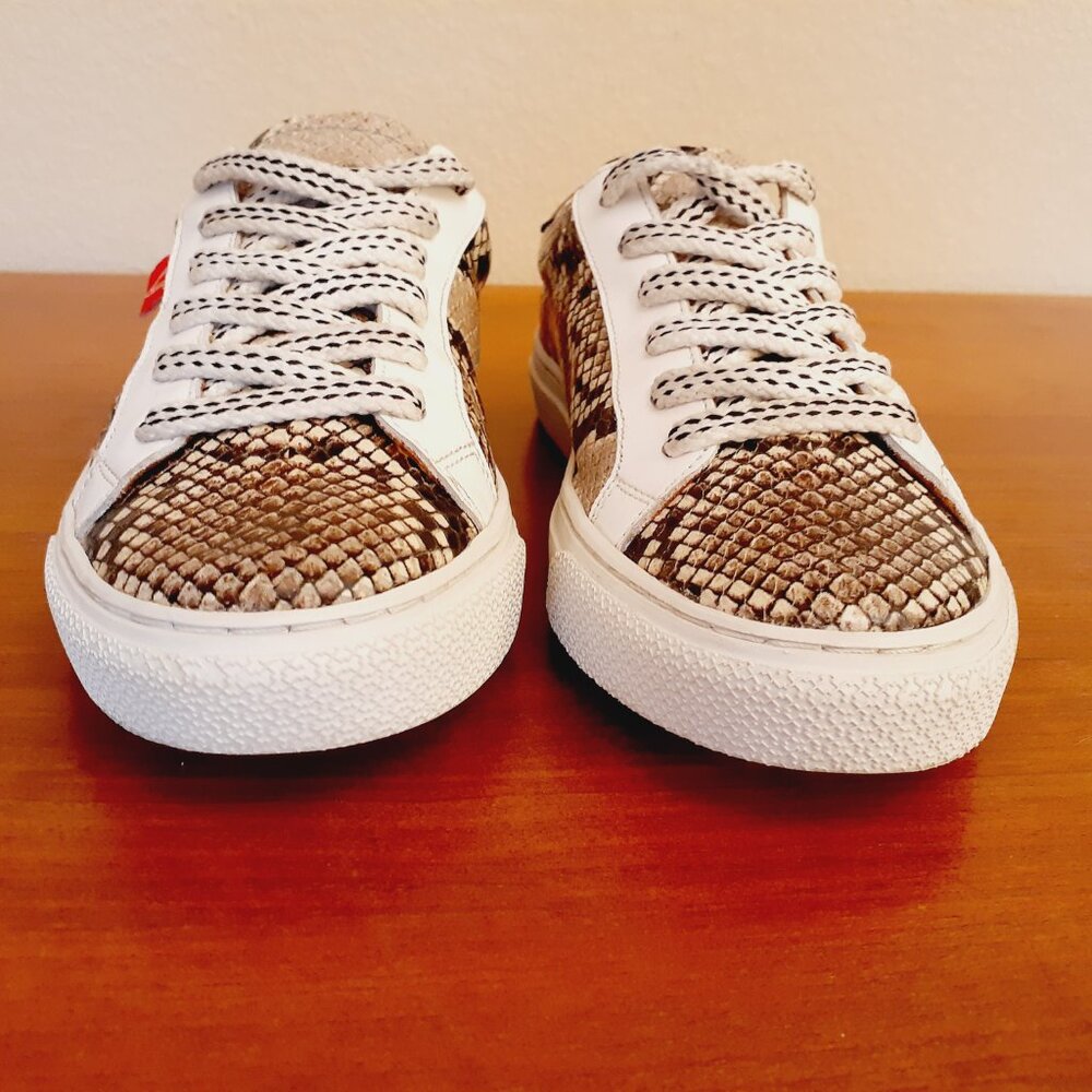 Veronica Beard Python Print Sneakers - image 5